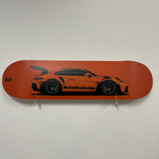 Ex Display Porsche 911 GT3 RS Skateboard Orange